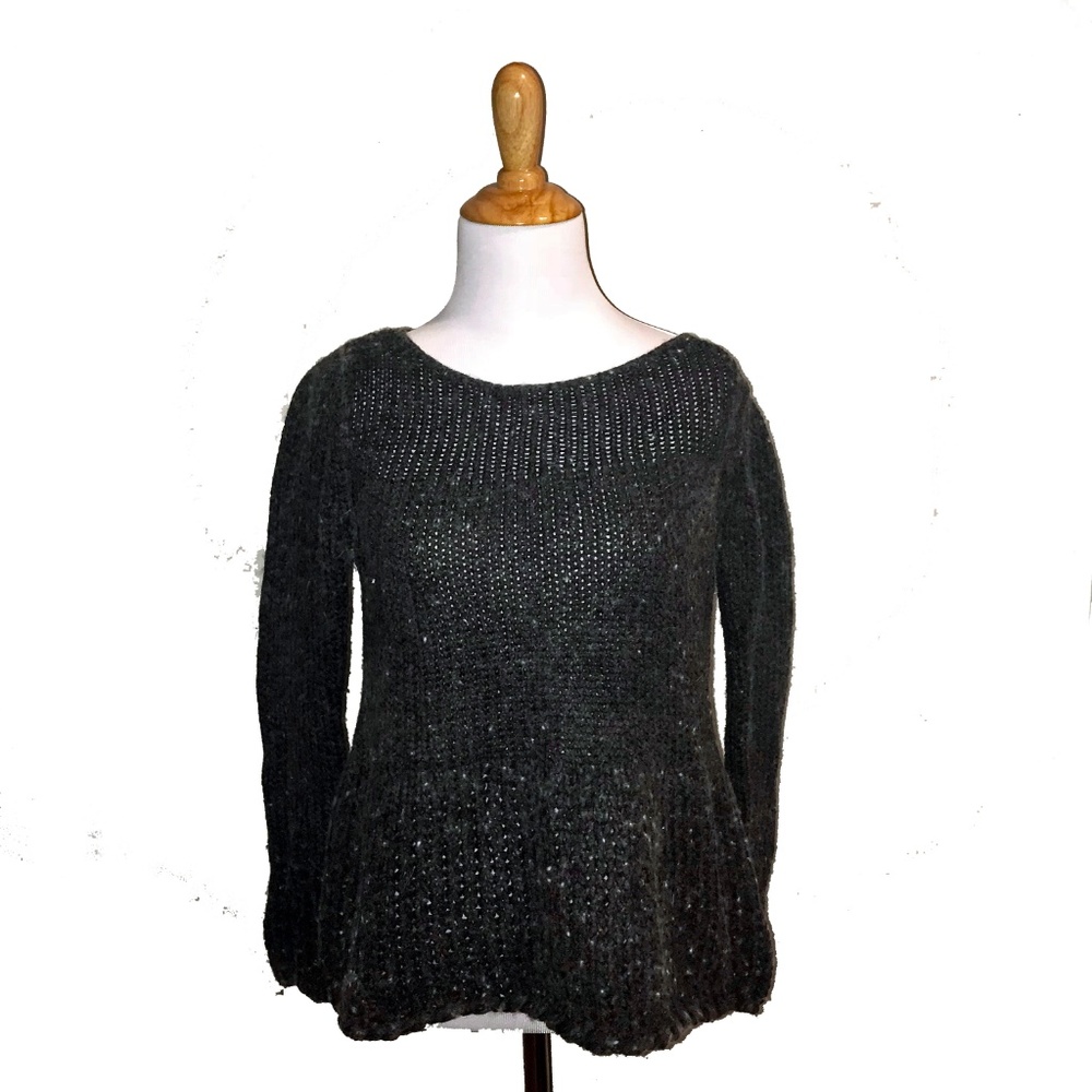 Anthropologie cute & cozy Guinevere Peplum Sweater - Picture 4 of 8